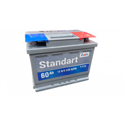 Zion standart 60 а/ч 530А о.п Zion standart 60 а/ч 530А о.п