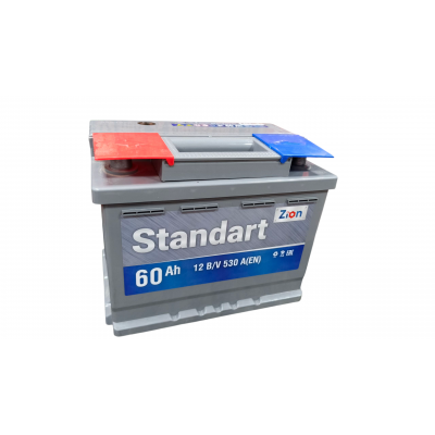 Zion standart 60 а/ч 530А п.п Zion standart 60 а/ч 530А п.п